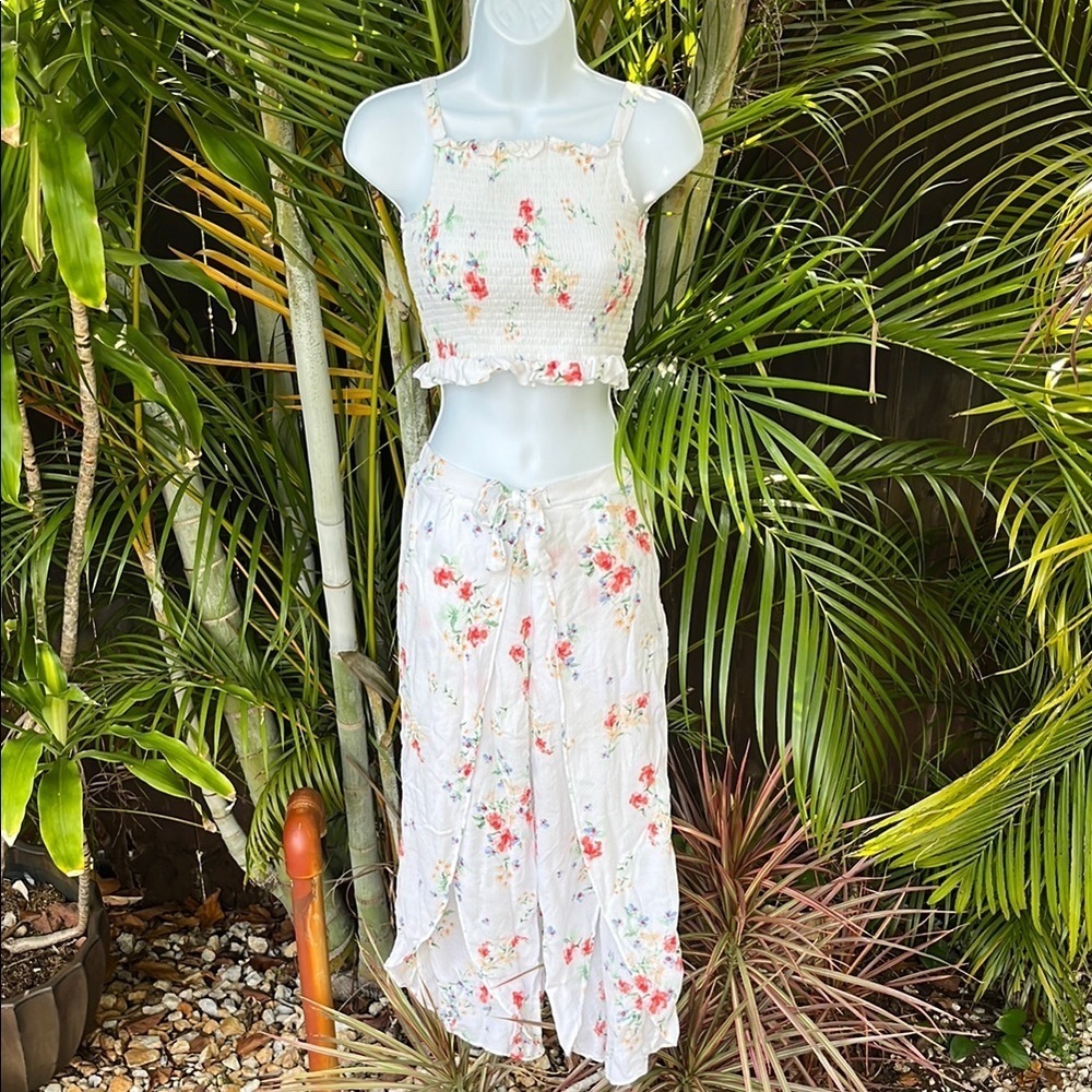 RARE EDITIONS Matching Top & Bottoms Set size 14 girls
